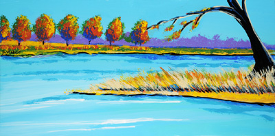 Rolling on the River - 18x36 - ?