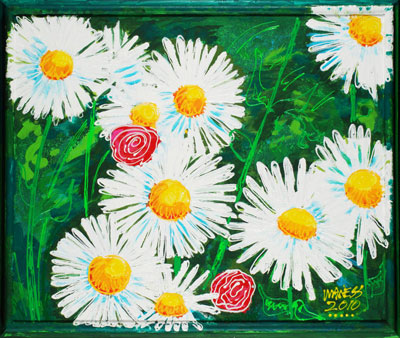 Daisies (Framed) - 20x24 - SOLD
