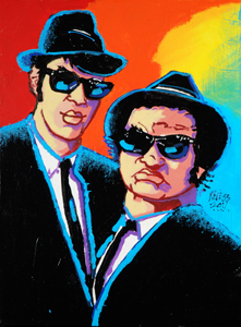 Blues Brothers - 18x24 - SOLD
